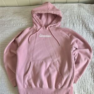 Glossier Pink Hoodie